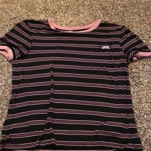 vans striped shirt